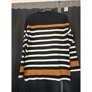 Jones & Co New York Women’s Striped Sweater (Small)